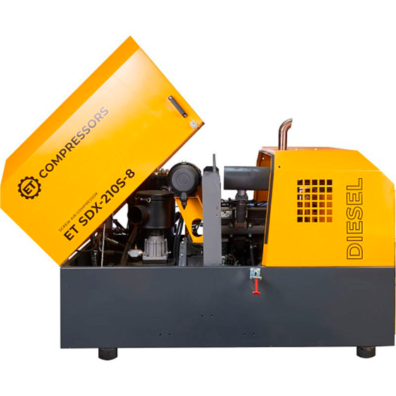 Дизельный винтовой компрессор ET-Compressors SDX 210S-8