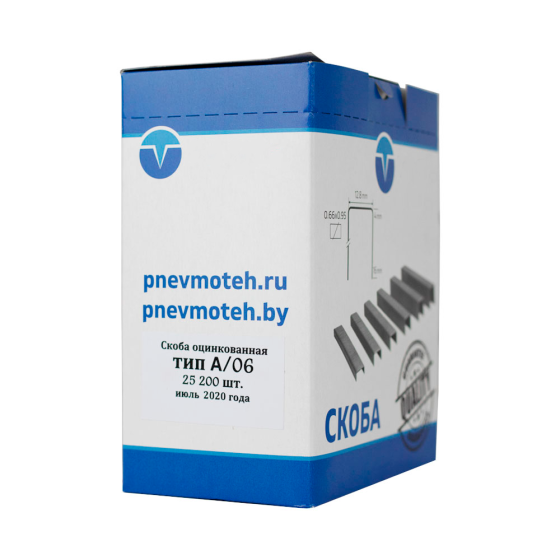 Скоба A‑06 (80/06), мебельная скоба тип 80 - 6 мм / 25200шт // FROSP