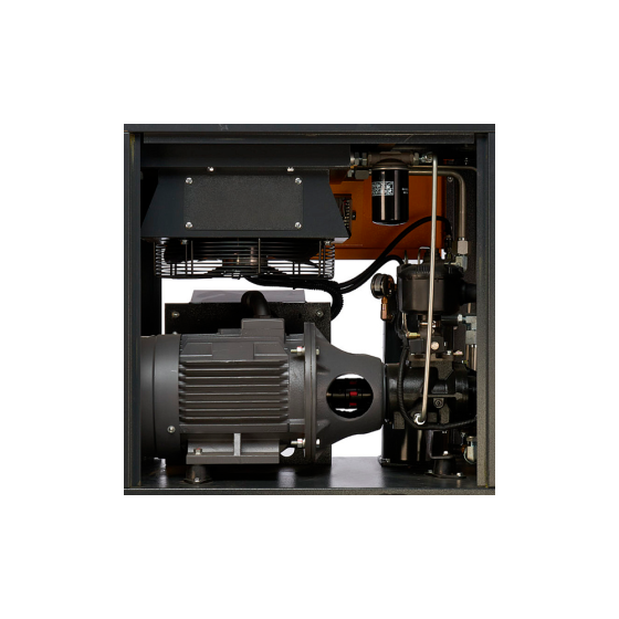 Винтовой компрессор ET-Compressors SL 7,5-08-500 ES (IP55) на ресивере с осушителем