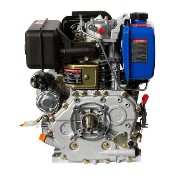 Двигатель дизельный TSS Excalibur 188FA - T3 (вал конусный 26/73.2 / taper)
