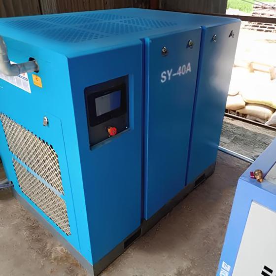 Винтовой компрессор SAYI SY-40A (8 бар, 5000 л/мин, 30 кВт, IP54)