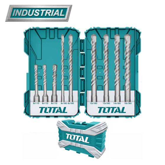 Набор буров SDS-plus TOTAL TACSDL30901 (9 шт)