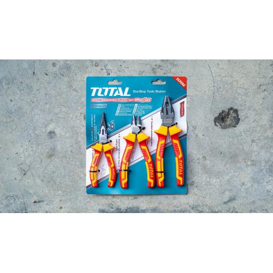 Набор шарнирно-губцевого диэлектрического инструмента TOTAL THT2K0302 (3 шт)