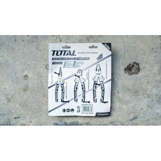 Набор шарнирно-губцевого диэлектрического инструмента TOTAL THT2K0302 (3 шт)