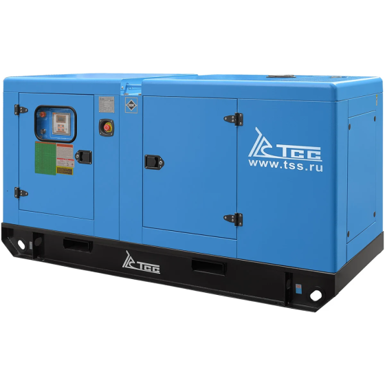 Дизельный генератор ТСС АД-120С-Т400 в шумозащитном кожухе с АВР
