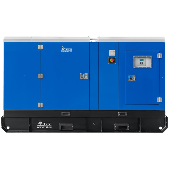 Дизельный генератор ТСС АД-80C-Т400-1РКМ15 в шумозащитном кожухе (генератор TSS-SA-80 SAE 3/11,5 (М1))
