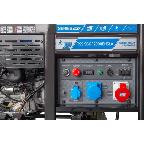 Бензогенератор TSS SGG 12000EH3LA
