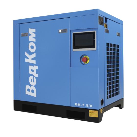 Винтовой компрессор ВК 7.5/8 PM (8 бар, 7.5 кВт, IP 23) ВедКом