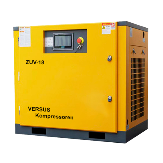 Винтовой компрессор ZUV – 18.5 10 бар прямой привод IP 54 D VERSUS Kompressoren